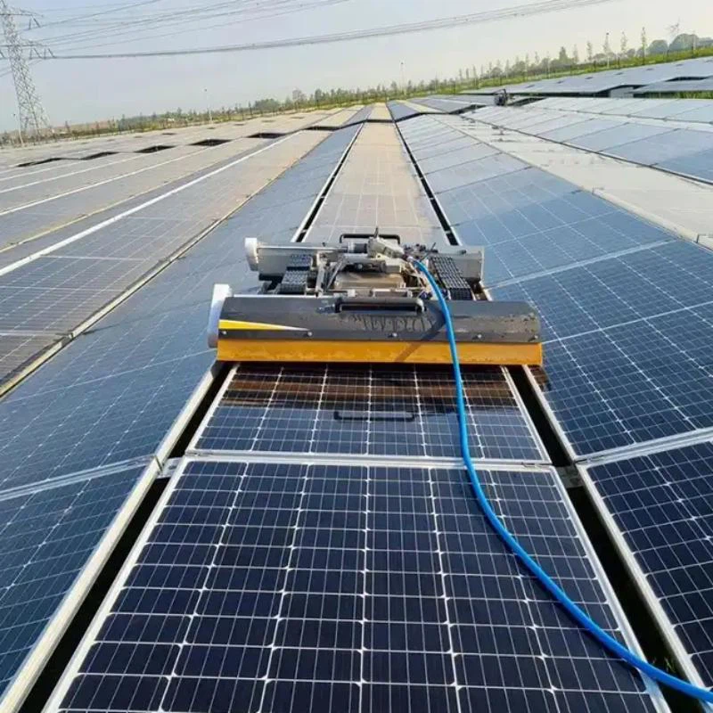 Solar Panel Auto Cleaning System Detail_01 Solar Panel Auto Cleaning System Detail_01