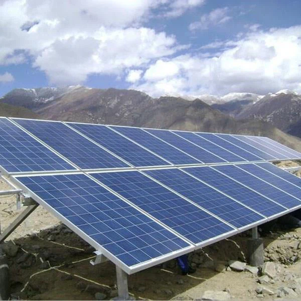Solar PV Aluminum Groud Mounting System Screw Foundation