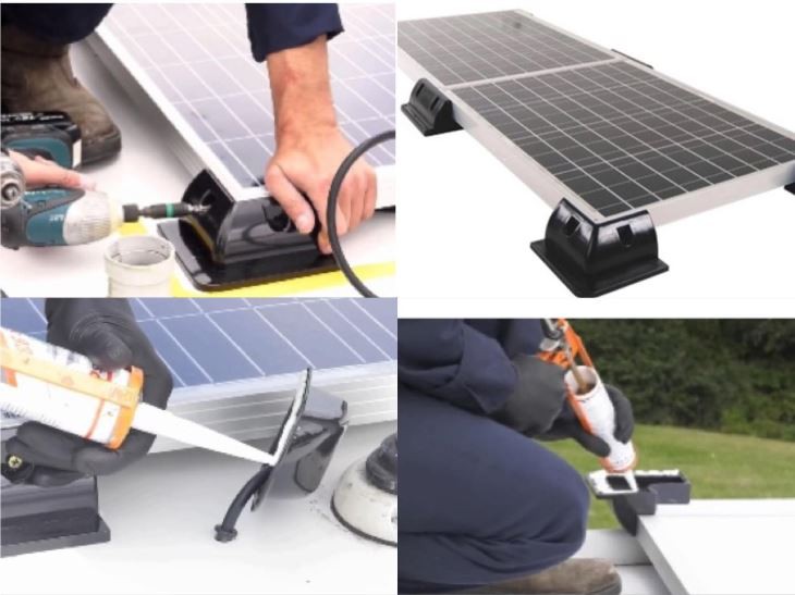 Plastic Mounting Brackets For Solar Panels