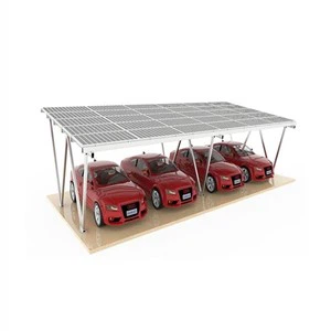 Quyosh avtomobil parkining metall tokchalari